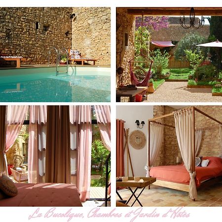 La Bucolique, Chambres Et Jardin D'Hotes Sabran Exteriör bild