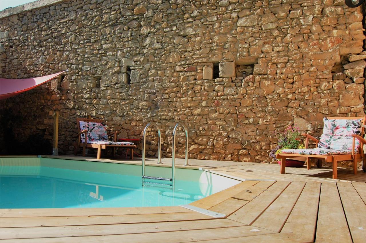 La Bucolique, Chambres Et Jardin D'Hotes Sabran Exteriör bild