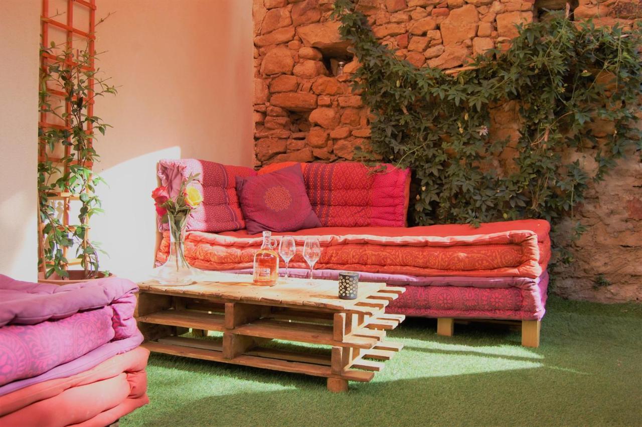 La Bucolique, Chambres Et Jardin D'Hotes Sabran Exteriör bild