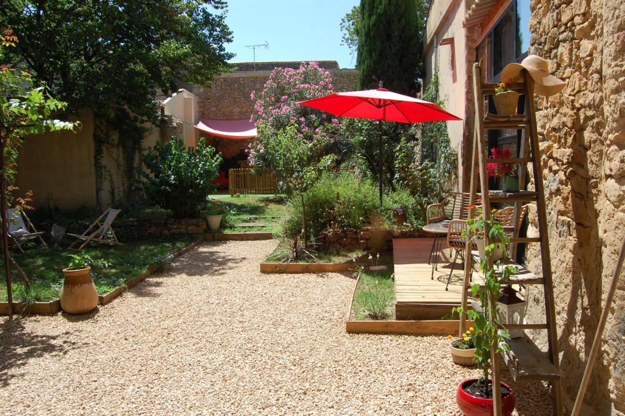 La Bucolique, Chambres Et Jardin D'Hotes Sabran Exteriör bild